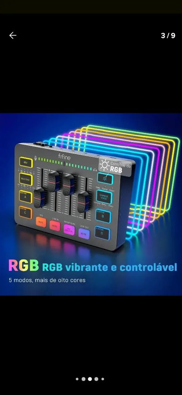 Fifine SC3 controller table64220041709314124