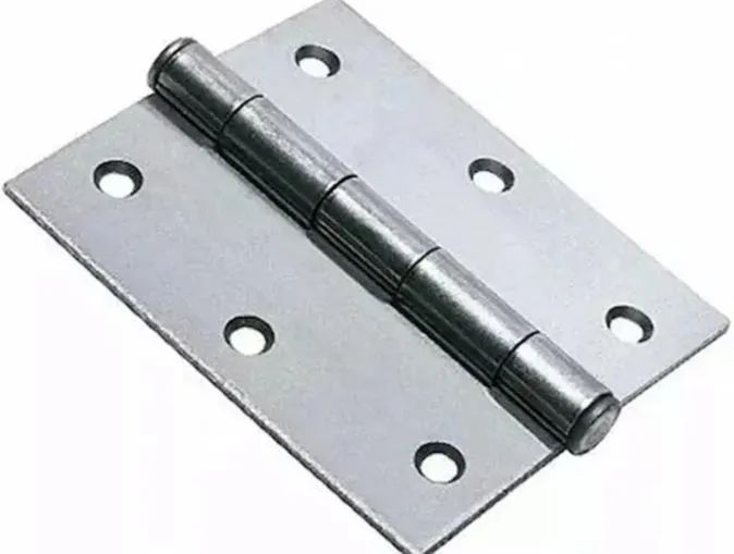 Fechadura de aço e 3 dobradiças RS55. Entrego  - Foto 2