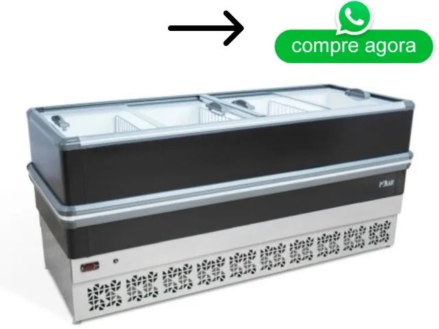 Ilha de Congelados Polar Dupla Ação Nova