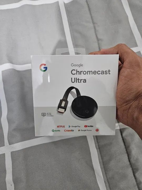 Google Chromecast Ultra 4k - Lacrado(Novo) - Foto 3
