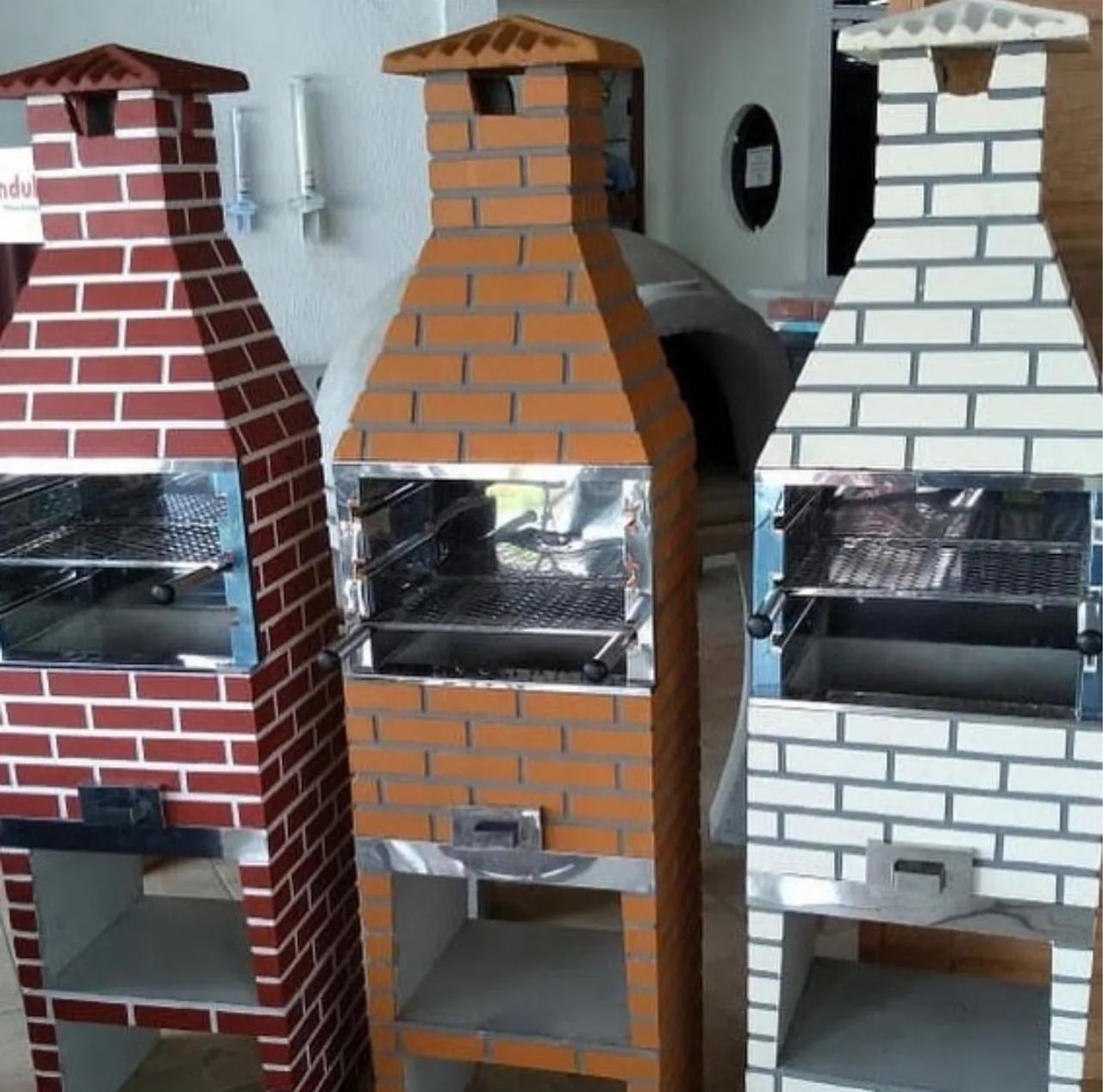 Churrasqueira pré-moldada 45cm NOVA - Foto 2