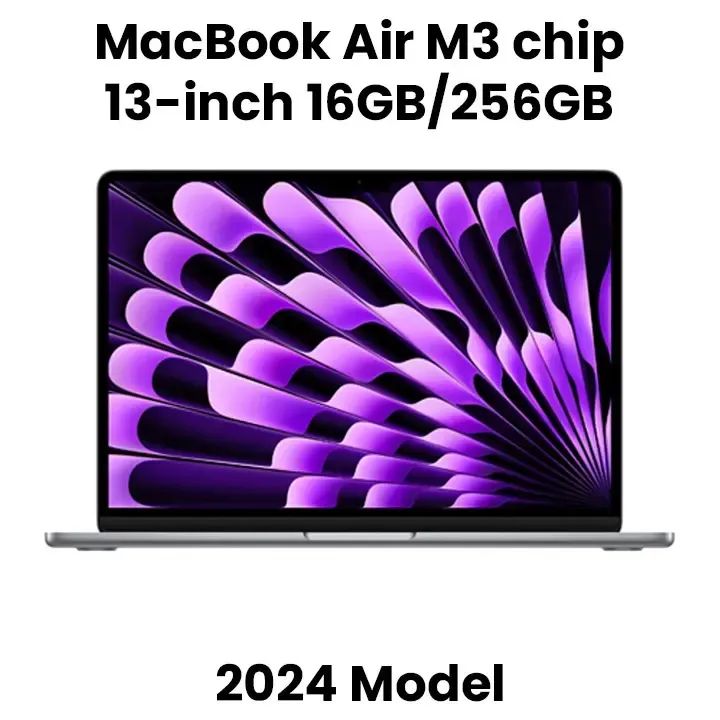 MacBook Air (M3), 13.6インチ,16GB, 256GB Apple Macbook Air M3 / 16GB de Ram / 256GB SSD / 13.6