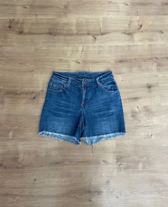 Short Jeans Desfiado tam 38 