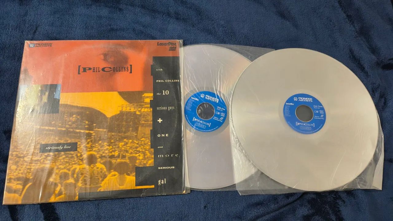 Laserdisc PHILCOLLINS seriously live. - Foto 2