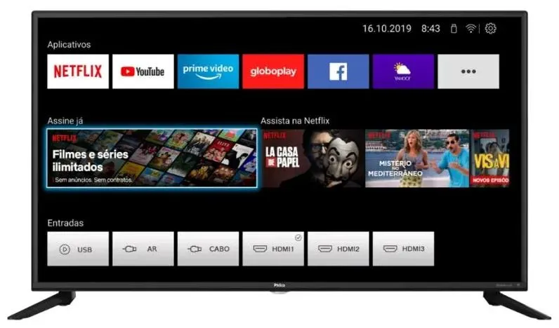 Smart TV Philco - Tela de 42 polegadas