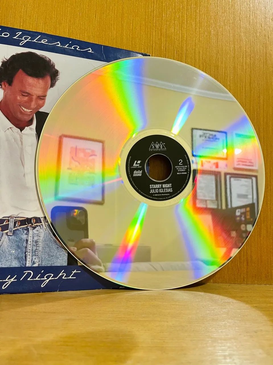 Julio Iglesias - Starry Night Laser Disc LD importado - Foto 4