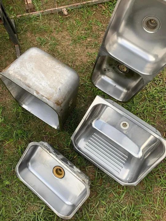 Cuba de Aço Inox para Cozinha - Usadas