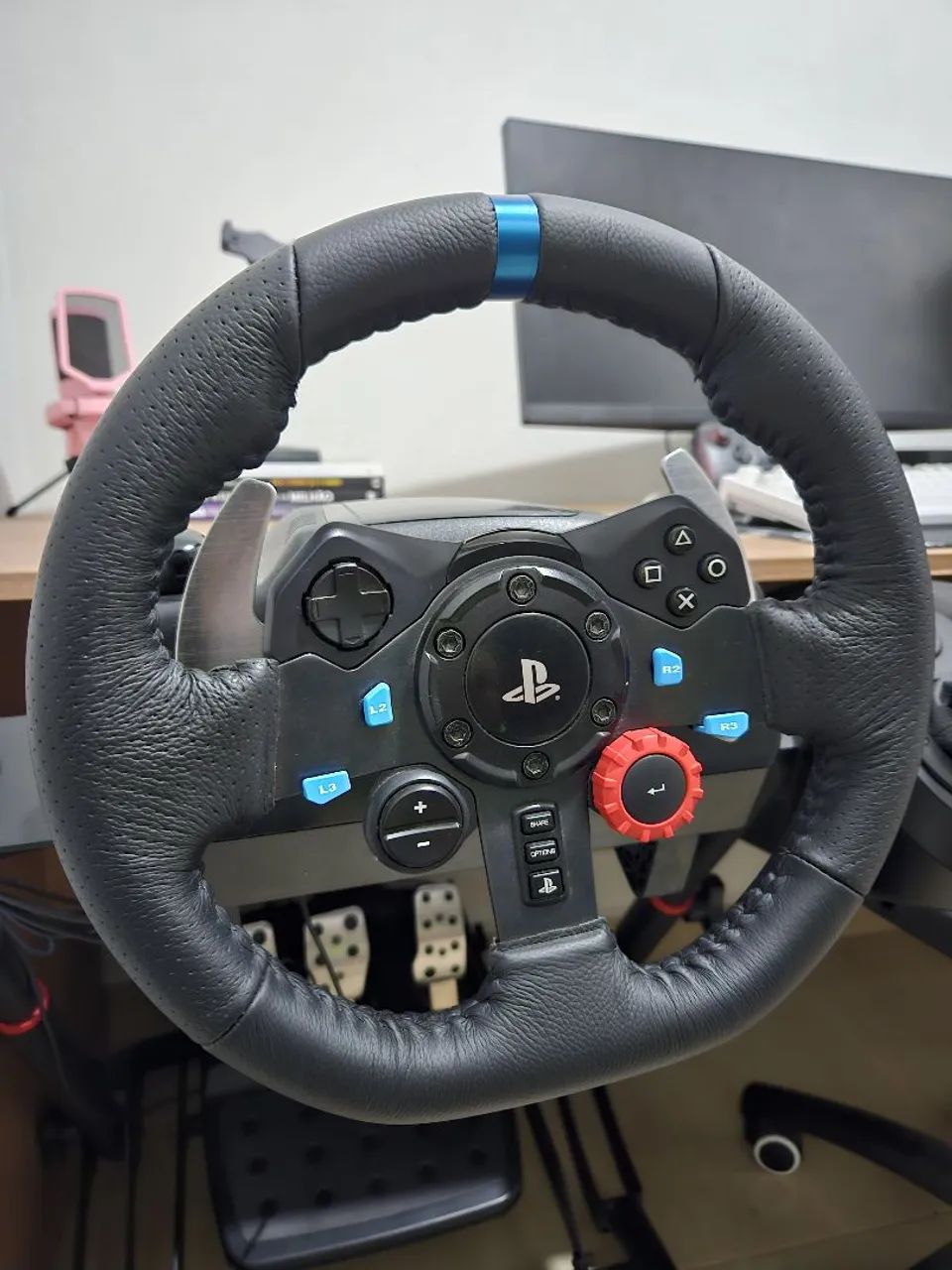 Volante g29 completo com câmbio e suporte.63824544150273120