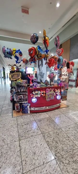 Vendo ponto e quiosque de brinquedos e aluguel de carrinhos no Continente Shopping. 