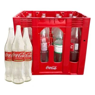 CAIXA DE COCA COLA LS COM 12 VASILHAMES SEM LIQUIDO