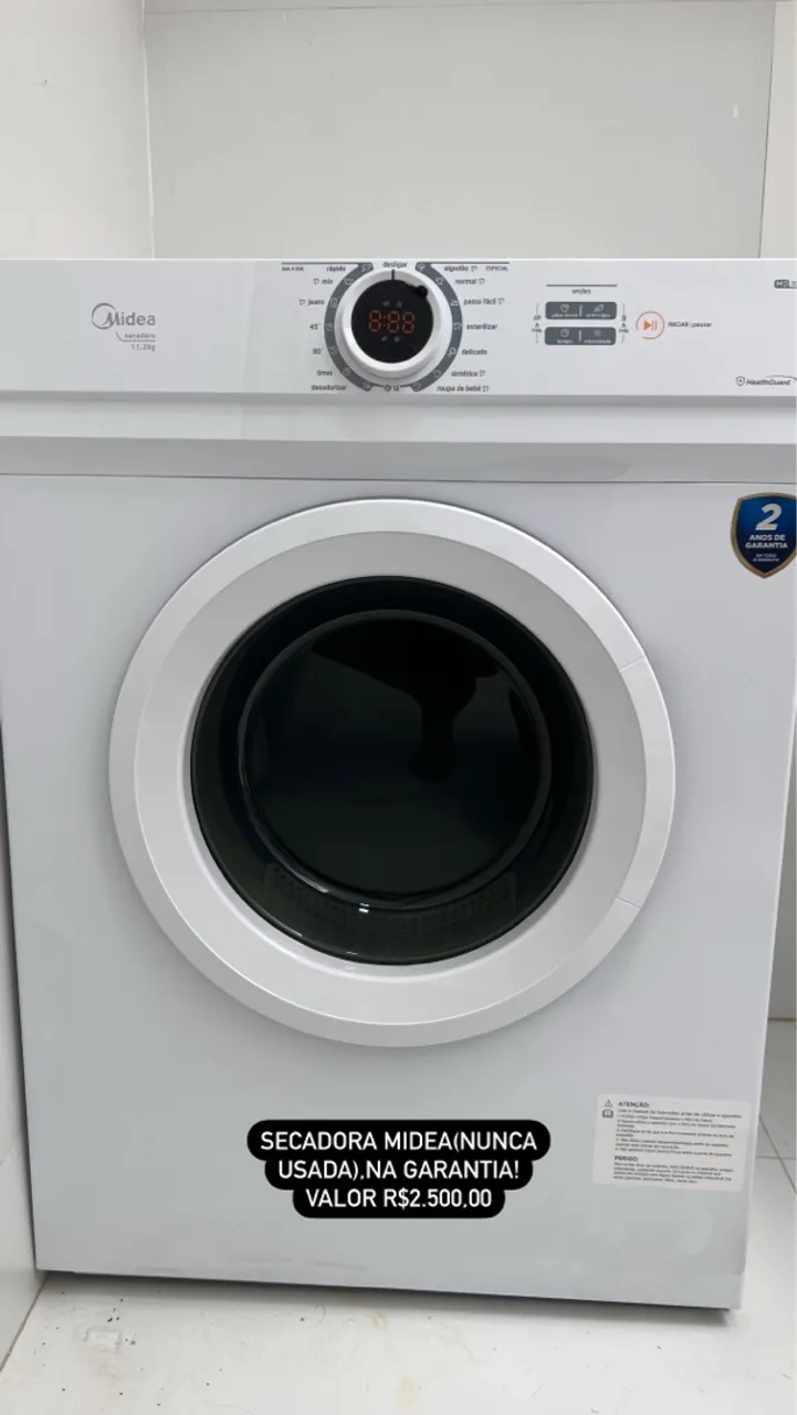 Secadora de Roupa Midea 11.2kg