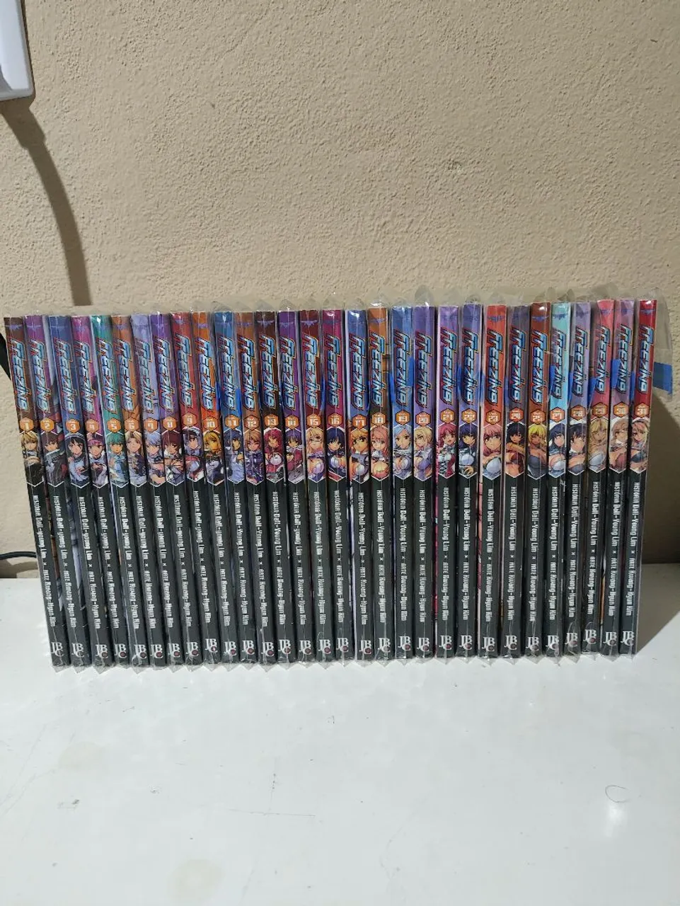 Coleção de Freezin mangá