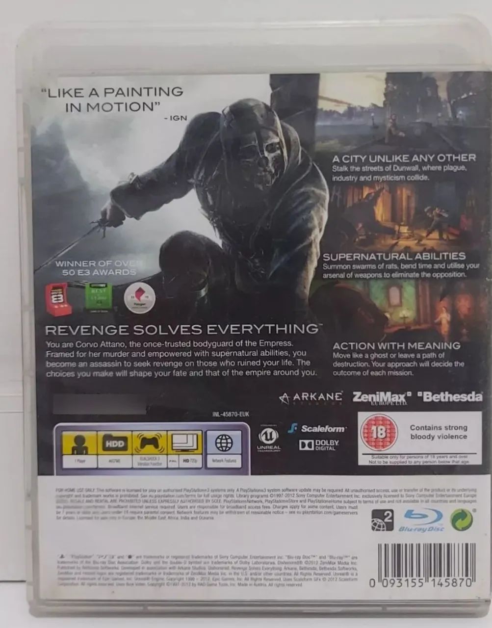 Dishonored - PS3 - Foto 2