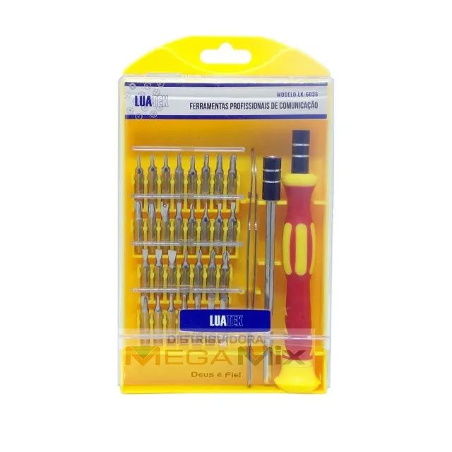 Kit de Chaves de Precisão Luatek 33 Peças - WZetta