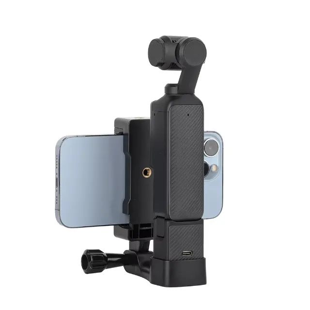 Dji Osmo pocket 3 Suporte frontal para celular, adaptador de tripé. - Foto 3