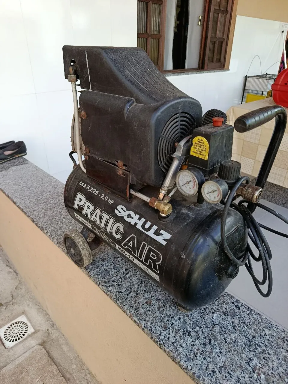 Compressor De Ar Schulz Pratic Air 110 V