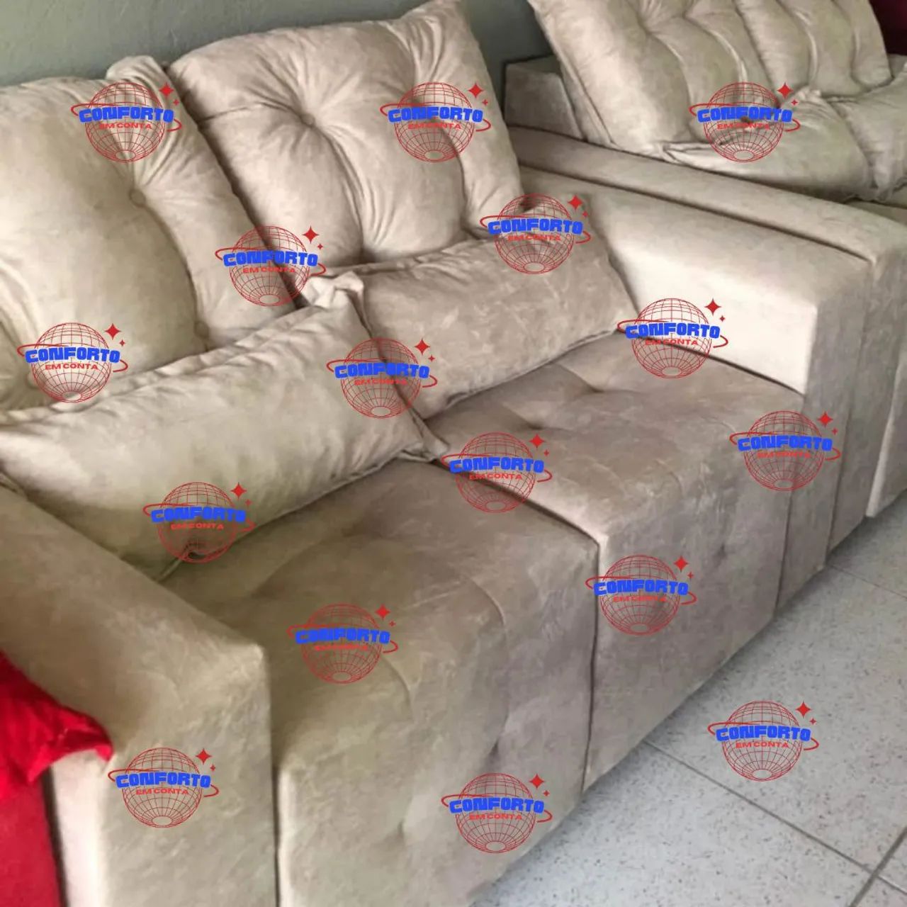 Sofá Mini retratil 1.50 ? Novo diretamente da fábrica  - Foto 5
