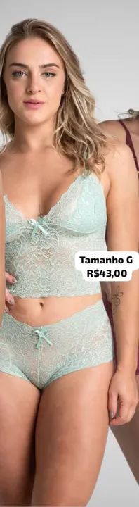 Lindas e maravilhosas lingerie feminina - Foto 5