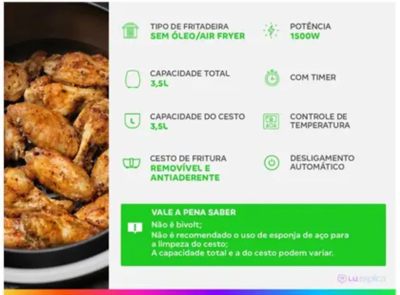Air Fryer Mondial Family IV - Foto 3