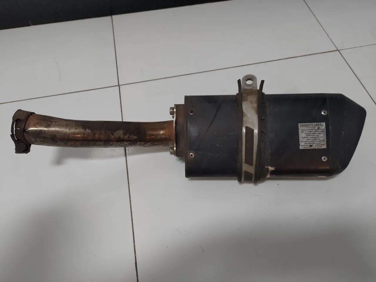 Escapamento, ponteira e rabeta ninja 250 - Foto 3