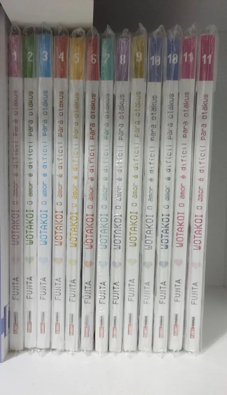 Venda de coleção de mangá (Wotakoi)