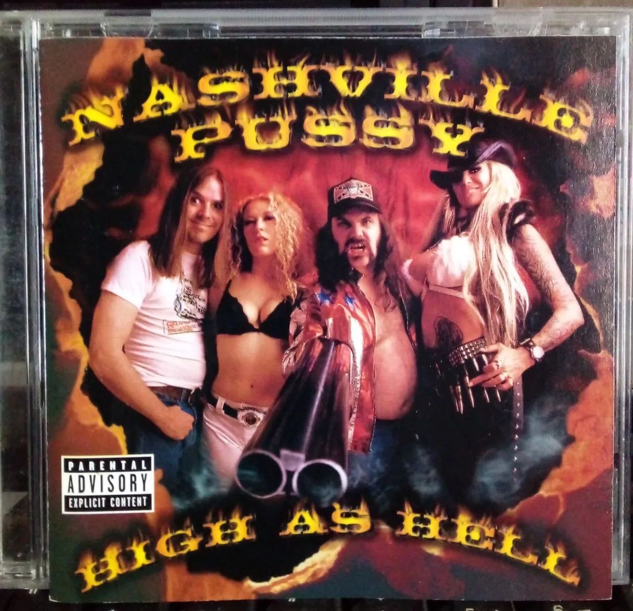 CD Nashville Pussy - High as Hell 2000 TVT Records