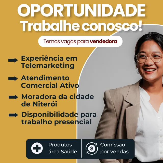 Assistente Comercial de Vendas