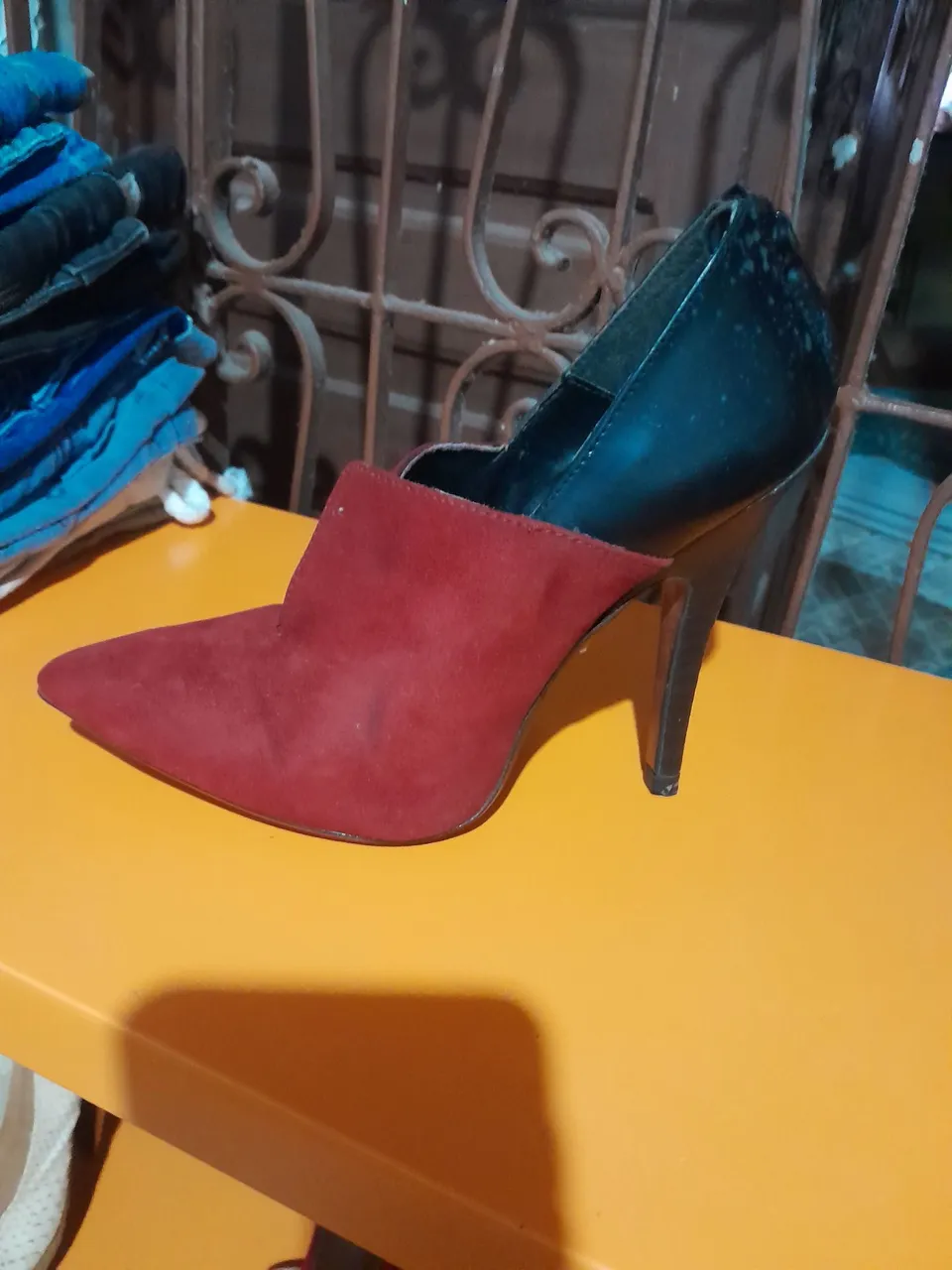 Sapatos de Salto Alto Vermelho