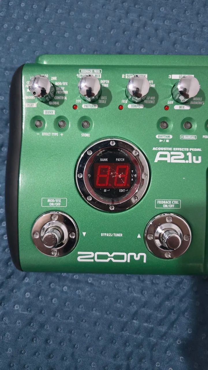 Zoom A2.1u - Pedaleira de Violão nova na caixa. Raridade