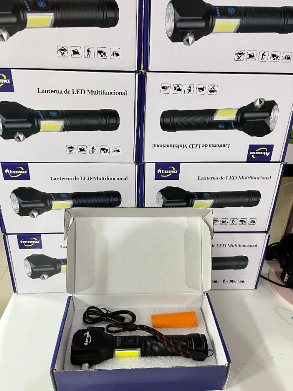 Lanterna Led Multifuncional MO-233