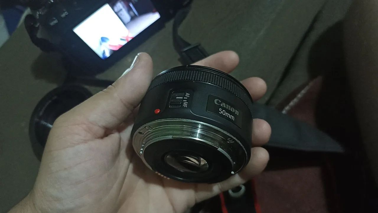 Lente Canon 50mm F1.8 AF 