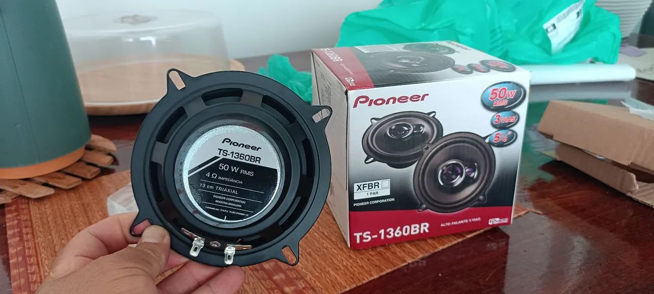 Alto falante pionner 5 polegadas - ts1360br - Foto 2