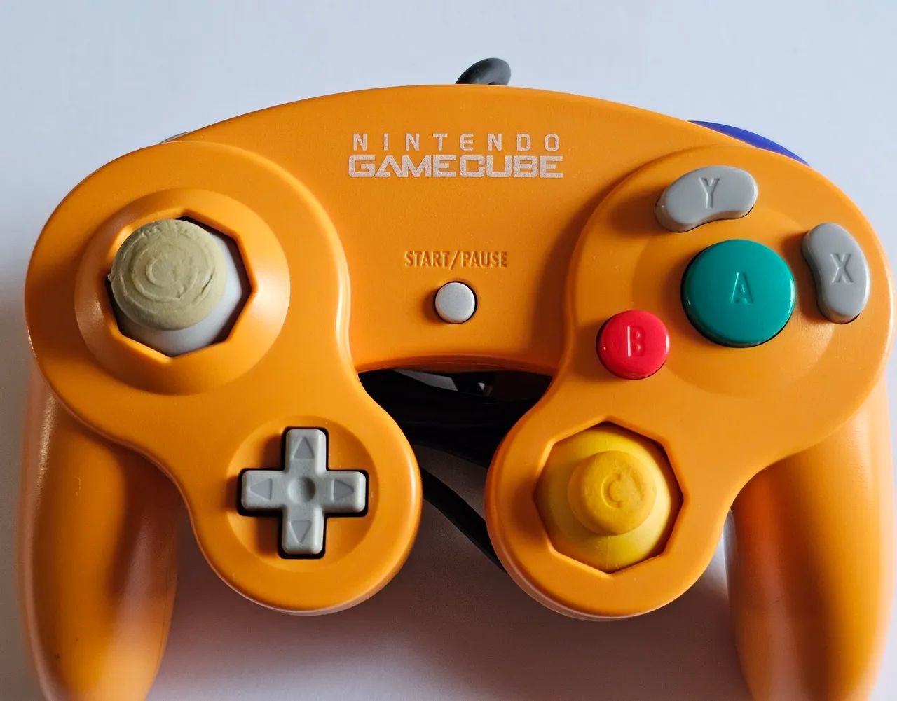Controle Nintendo Gamecube Original Laranja - Foto 3
