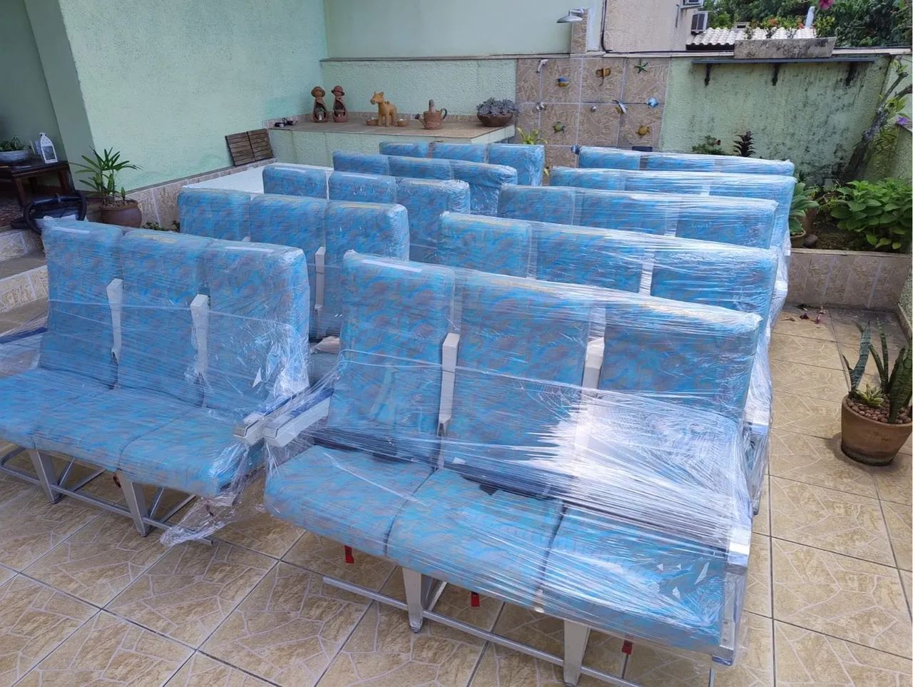 Bancos poltronas de avião 