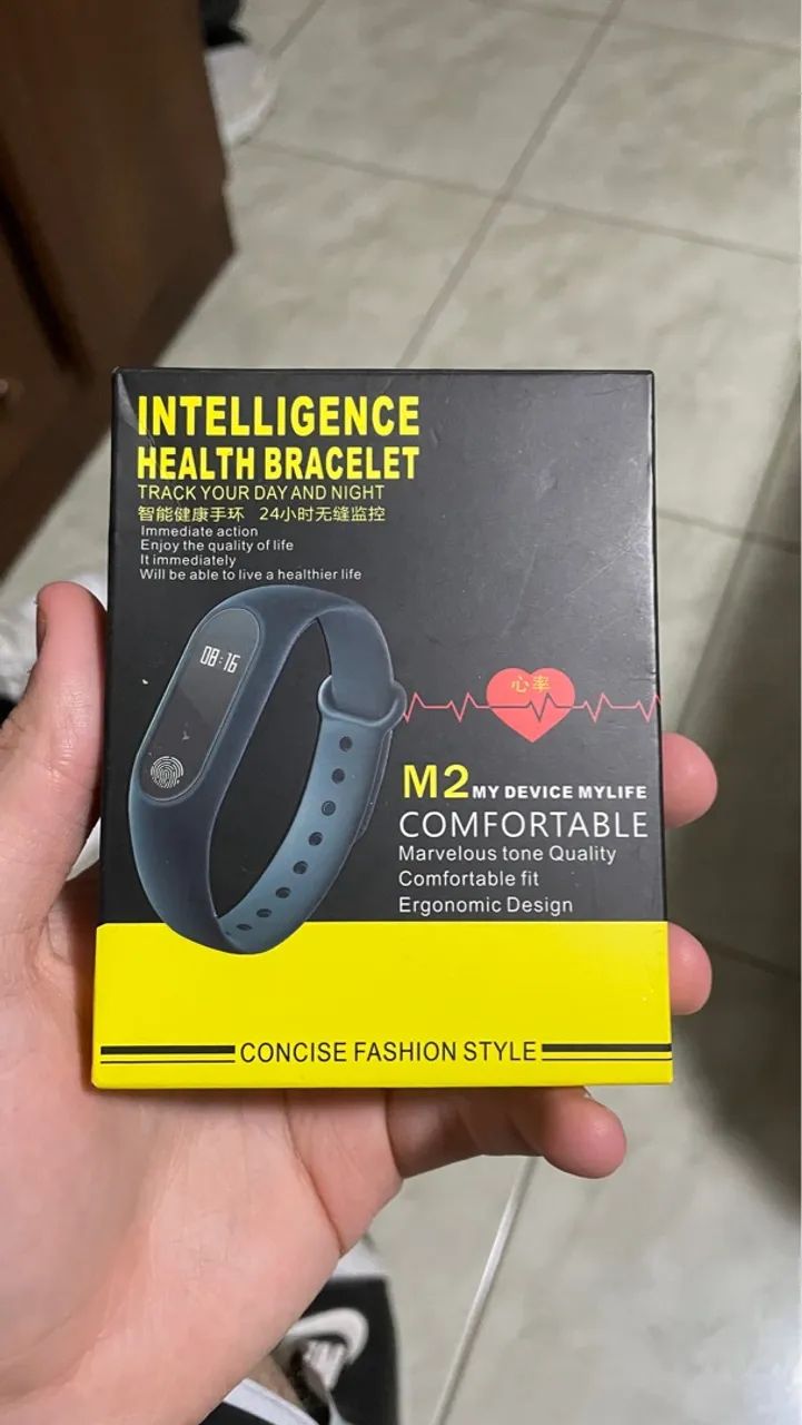Smartwatch M2 - Relógio de pulso/pulseira eletrônica  - Foto 3