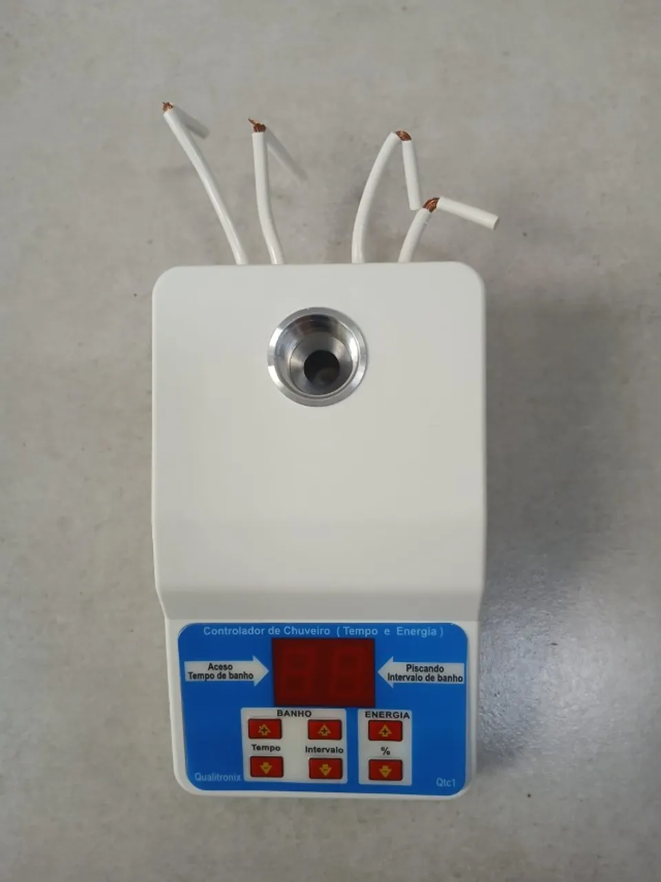 Temporizado Controlador Para Chuveiro Bivolt Qualitronix