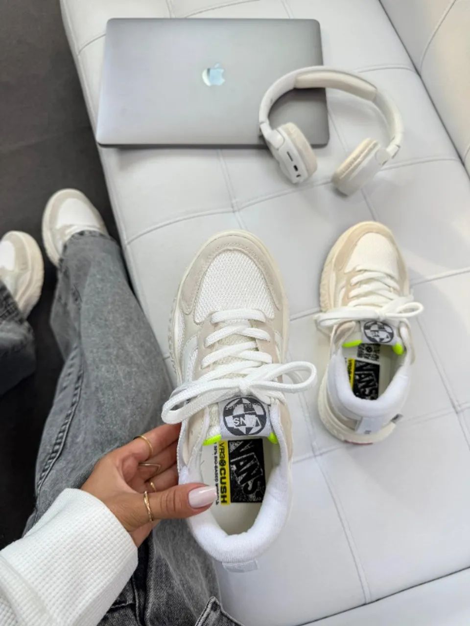 Tênis Vans Ultraranger Neo Unissex Premium Cor: Off White - Disponível 34 AO 43 - Foto 4