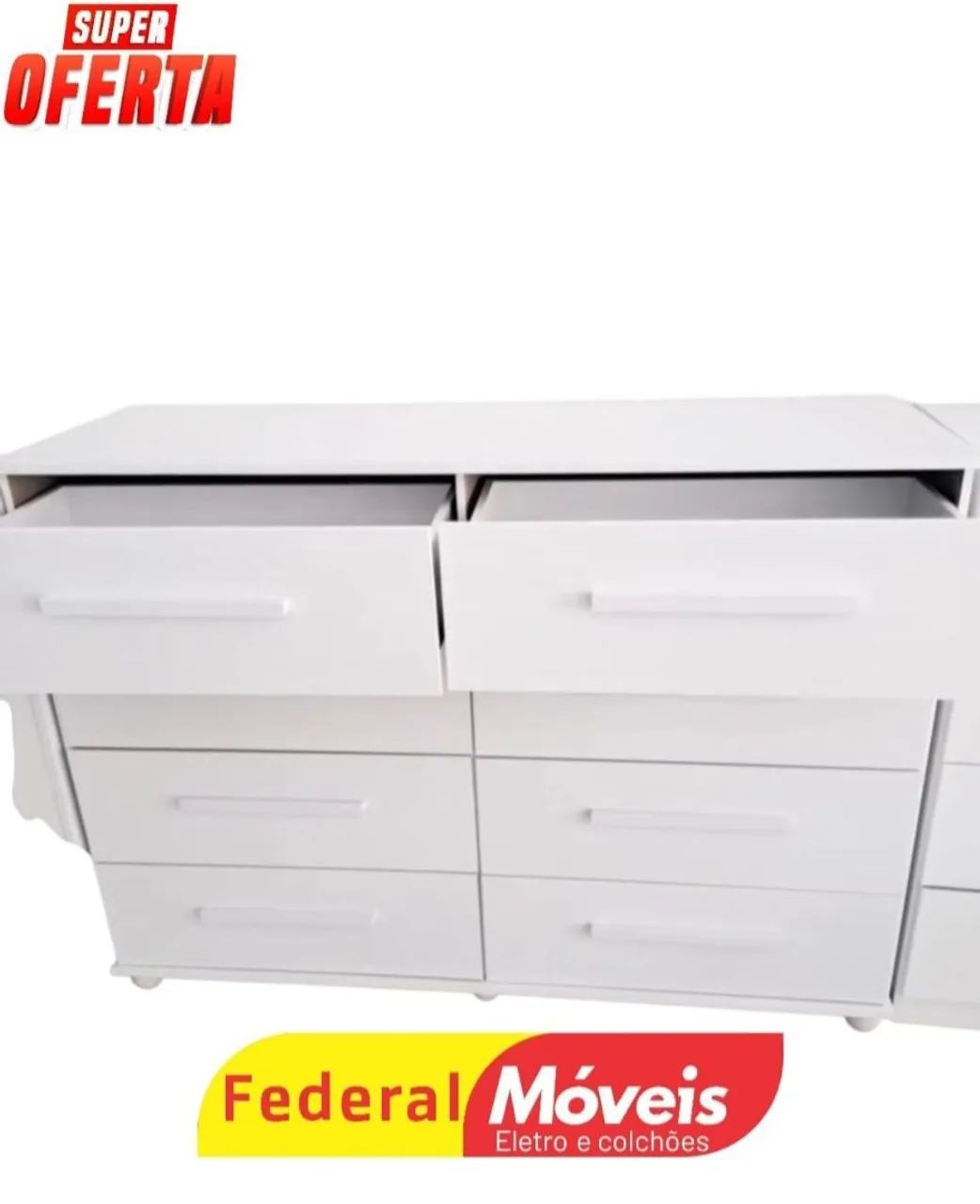 Cômoda com 8 Gavetas - Funcionalidade e Estilo em só Móvel! - Foto 2