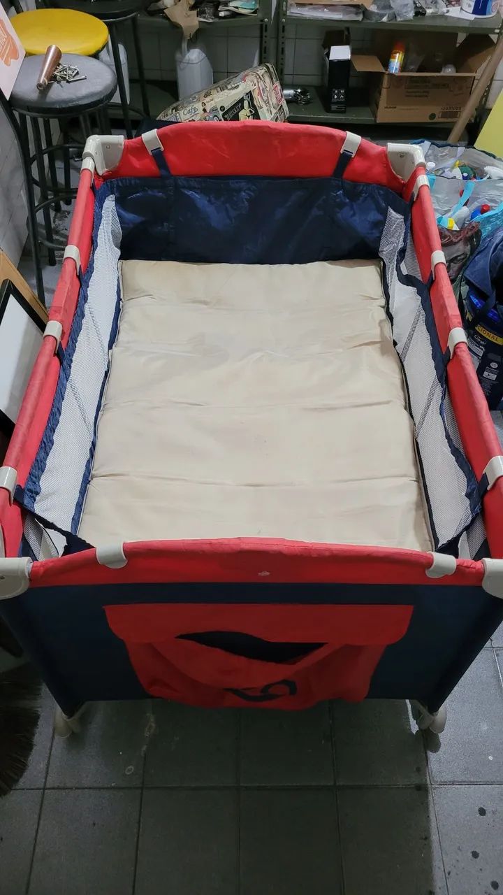 Berço portátil usado - Foto 2