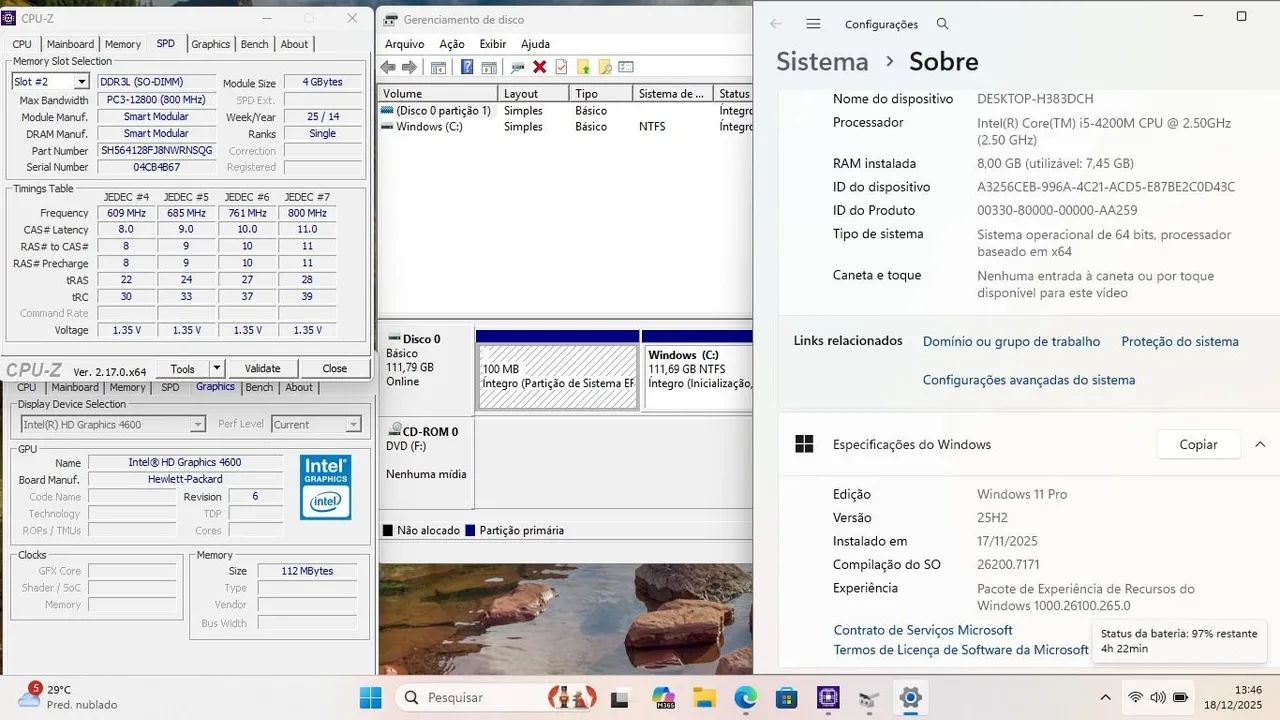 Notebook empresarial HP 640G1, i5, 8G RAM, SSD 120G - Foto 2