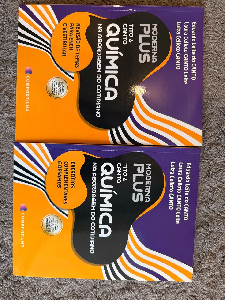 Livro didático ensino médio - Moderna Plus - Química - Livros e ...