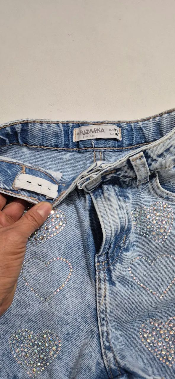 Short Jeans Infantil - Foto 3