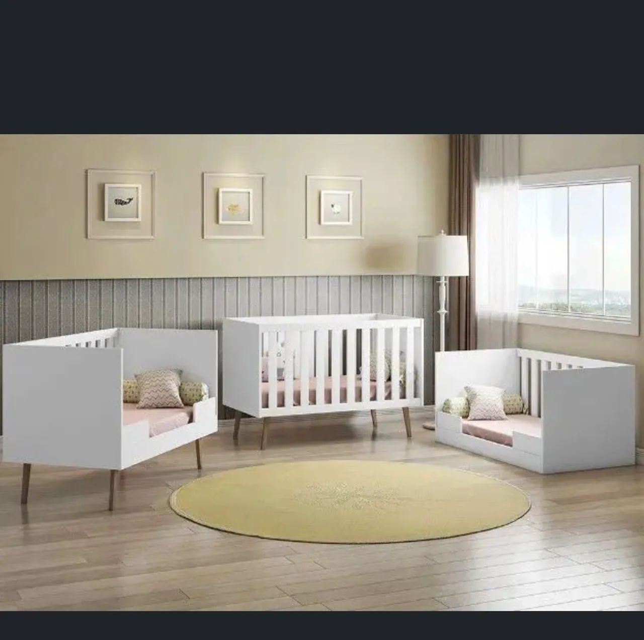 Vendo berço americano retro ,com colchão ,aceito cartão  - Foto 3