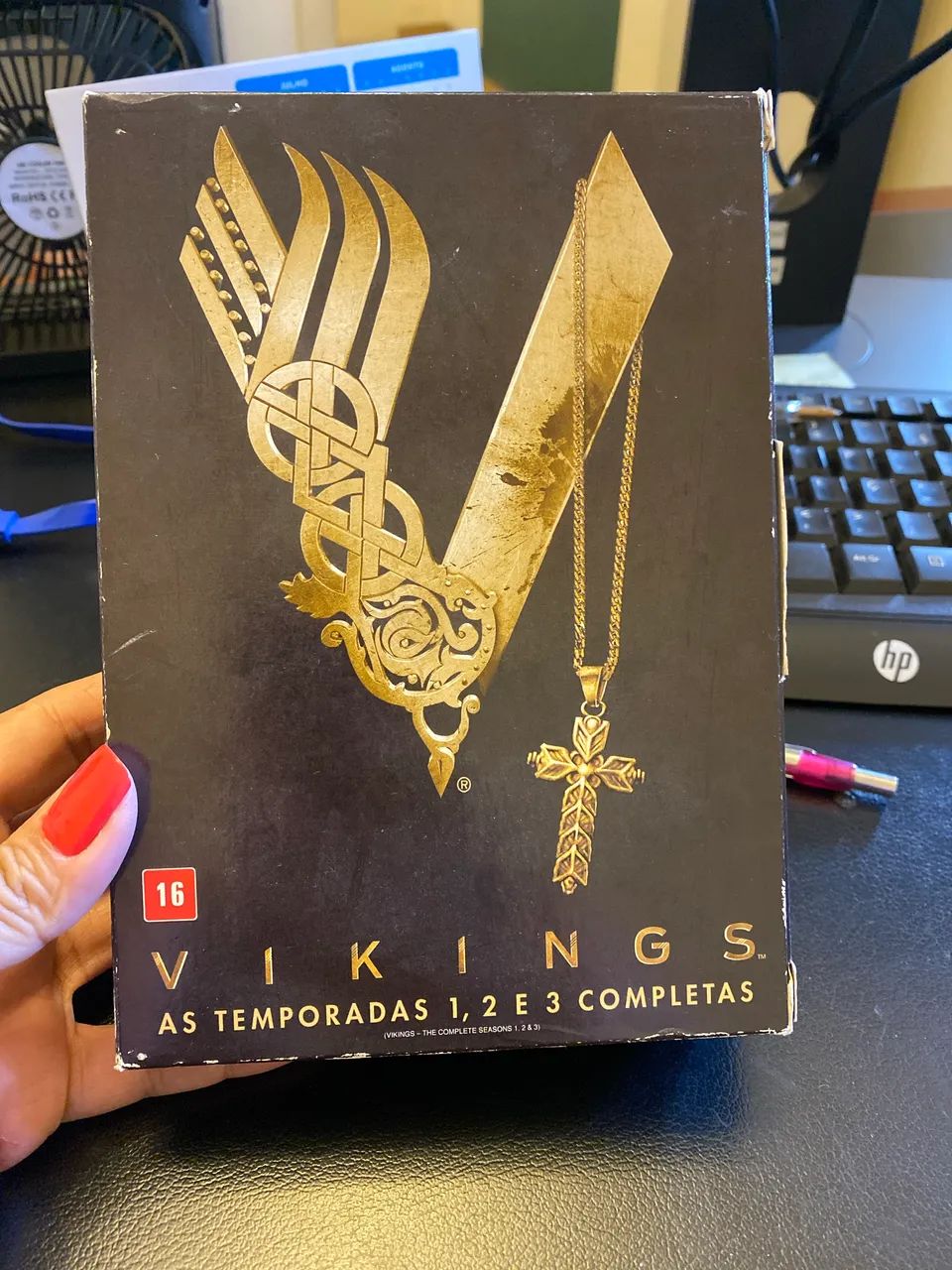 Box DVD Vikings Temporadas 1,2 e 3 