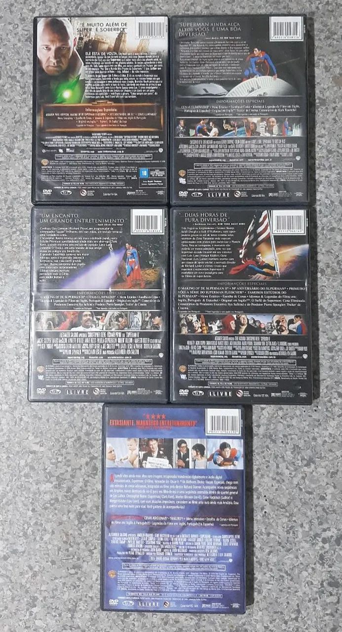 Coleção Superman em DVD original, Leia a descrição. - Foto 3