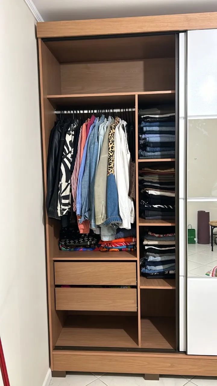 Guarda-roupa novo 100% MDF  - Foto 4