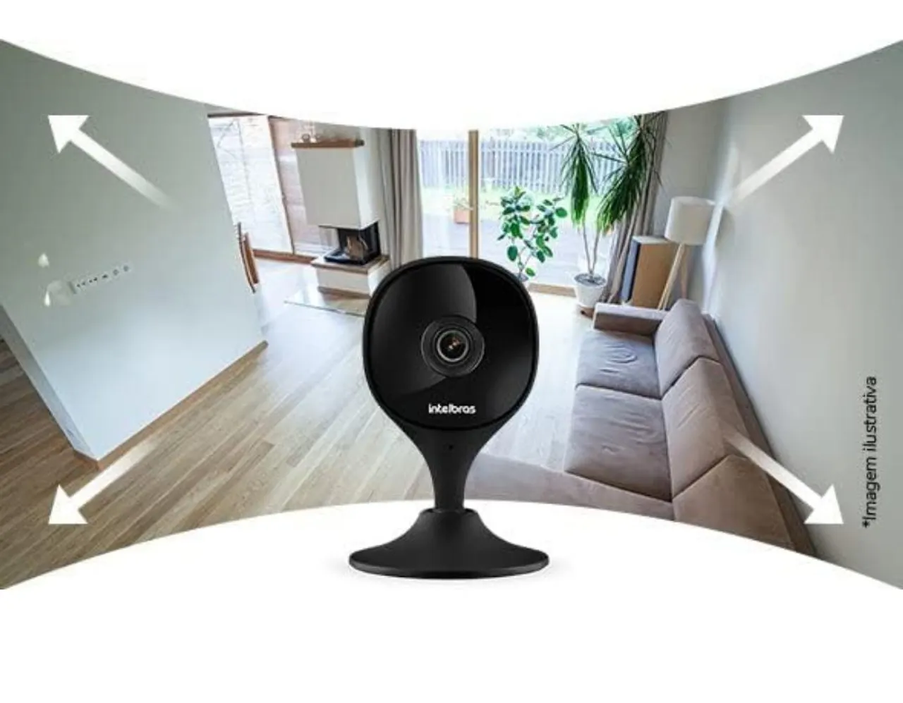 Câmera Intelbras Wi-Fi Full HD IMX - Nova