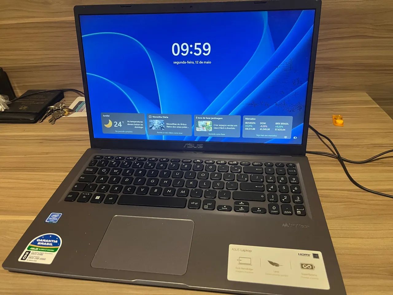 Notebook ASUS X515 Dual Core 4GB 128GB SSD Tela 15,6 - Foto 4