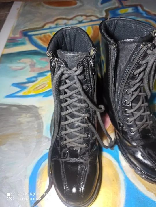 Bota  cortuno preta - Foto 2