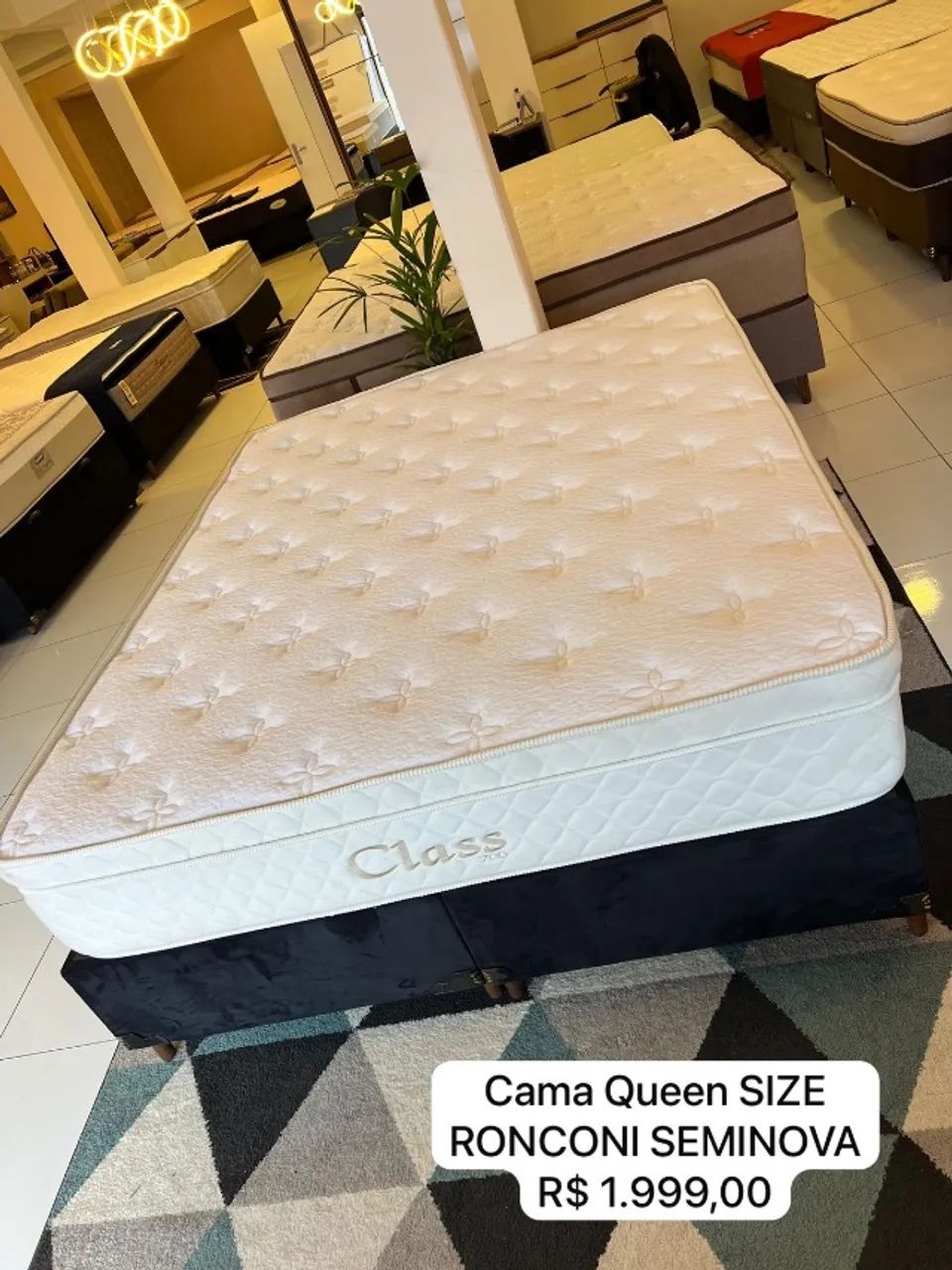Cama box Casal QUEEN CLASS - Entregamos!  - Foto 3